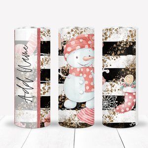 Personalized Christmas Coffee Mug, Thinking Of You Tumbler Set